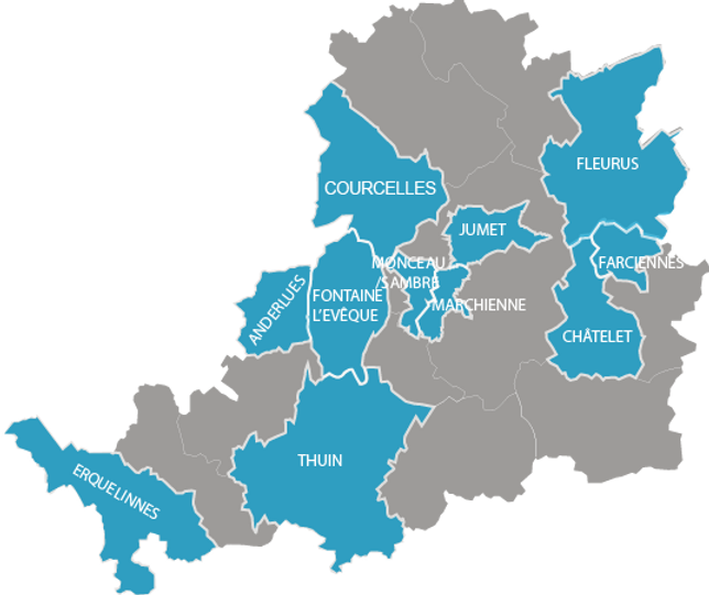 Territoire des accueils décentralisés MIREC
